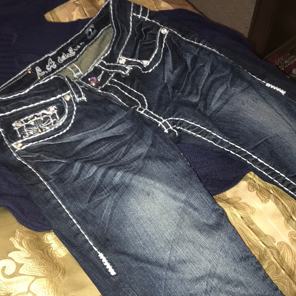sparkley jeans